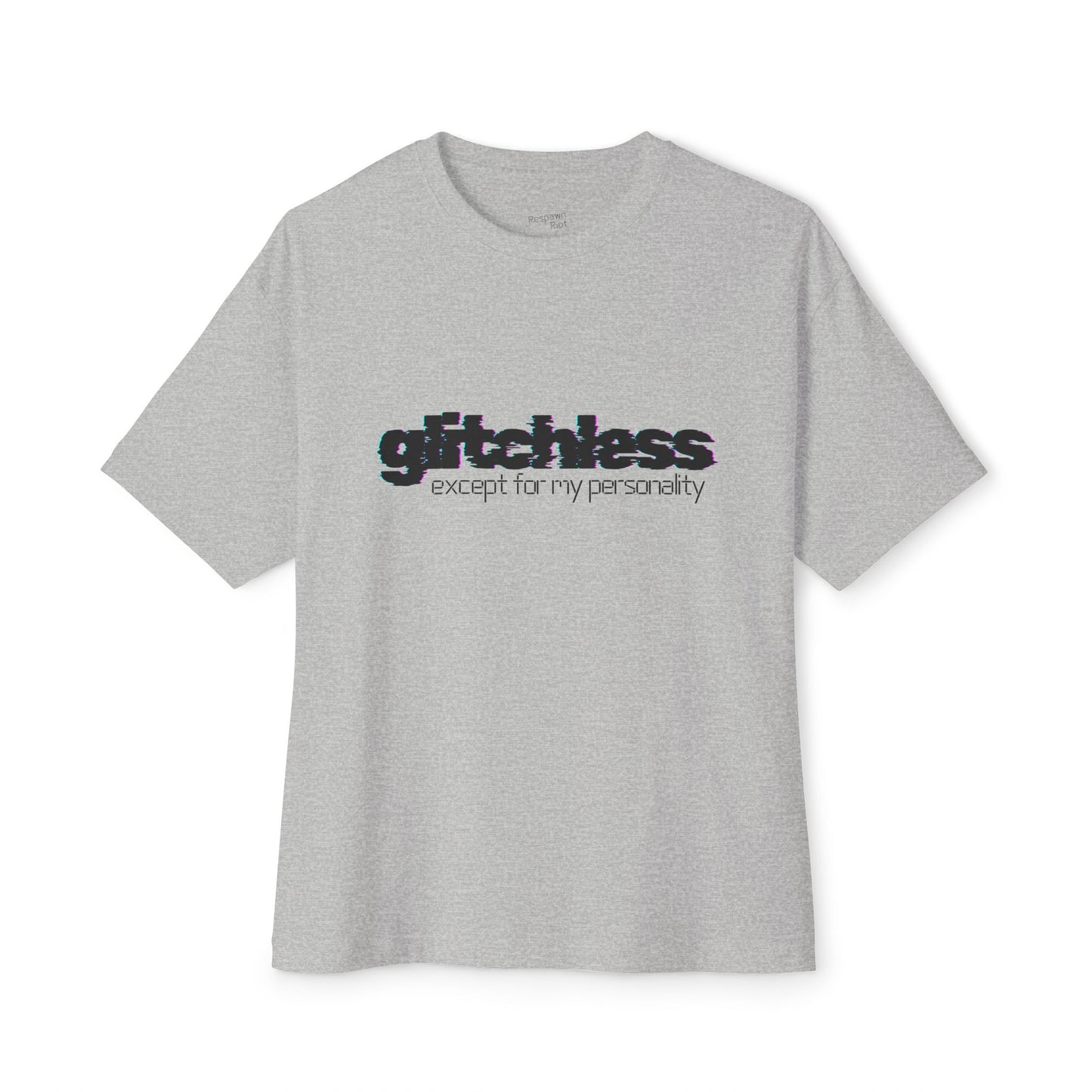 Glitchless Except for My Personality T-Shirt | Speedrunner Gamer Tee