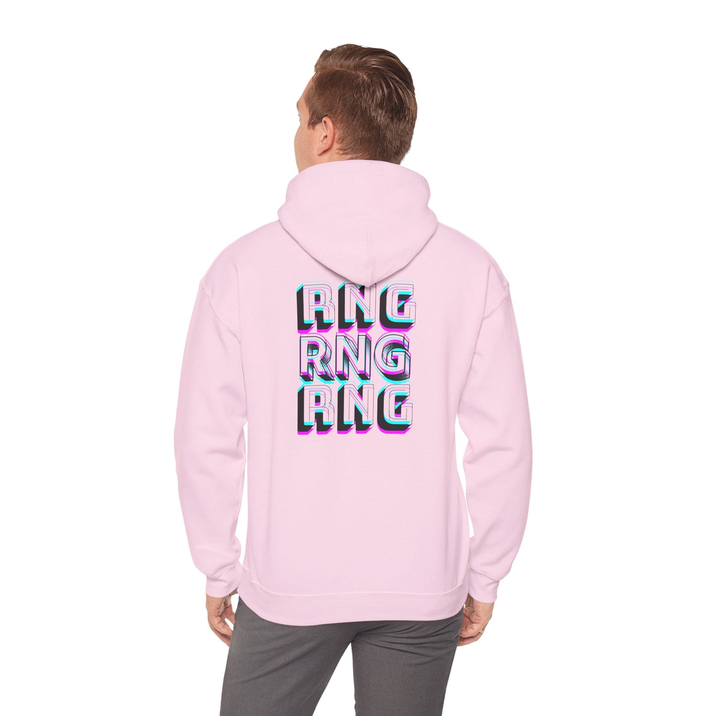 RNG Graphic Hoodie, Cozy Sweatshirt, Gamer Fashion, Casual Wear, Unisex Gift, Fall/Winter Style