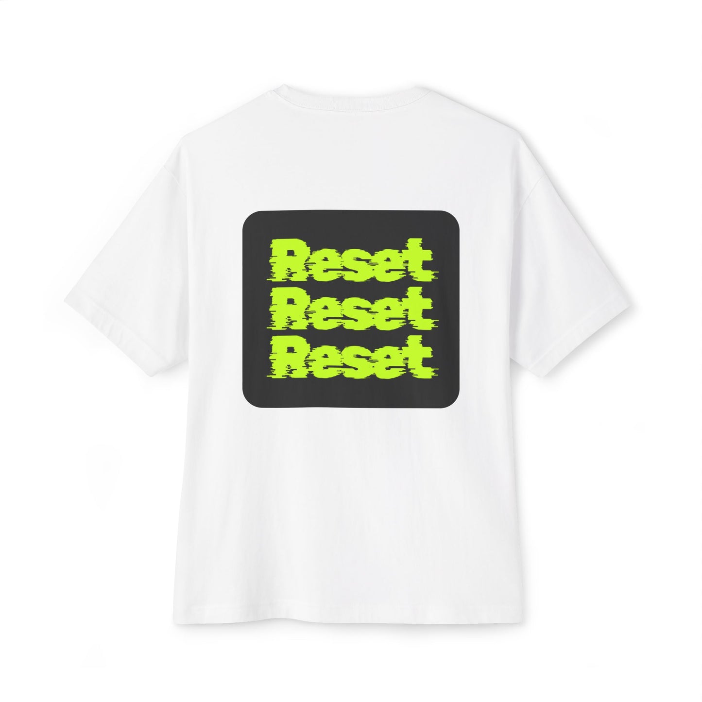 100% Reset Speedrunner T-Shirt | Gamer Unisex Oversized Boxy Tee, Graphic T-Shirt, Streetwear Tee, Gift for Him/Her