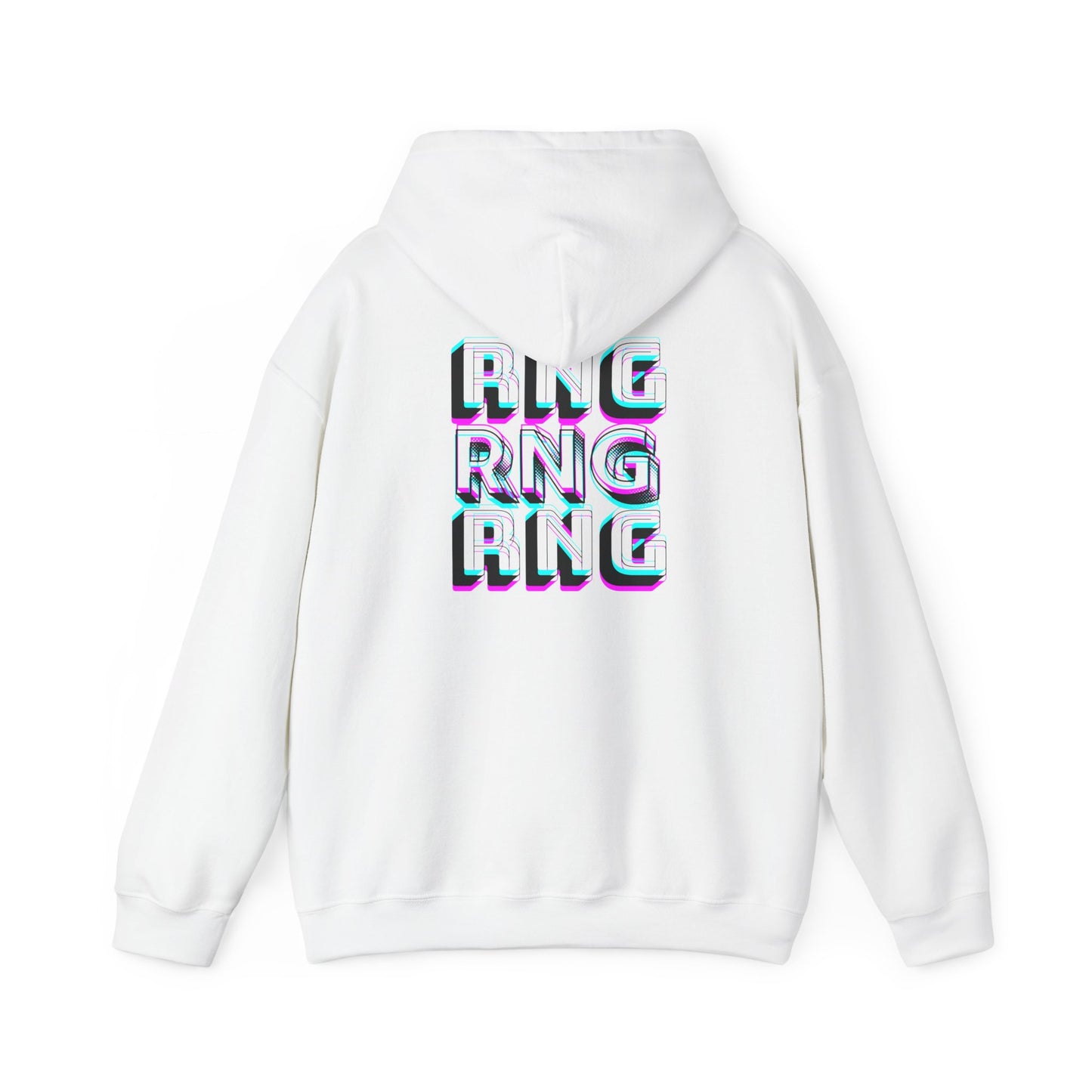 RNG Graphic Hoodie, Cozy Sweatshirt, Gamer Fashion, Casual Wear, Unisex Gift, Fall/Winter Style