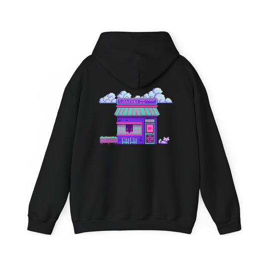 Vibrant Pixel Hoodie: Cozy Unisex Sweatshirt for Casual Styles, Perfect for Gifting, Everyday Comfort, Unique Streetwear, Retro Vibe