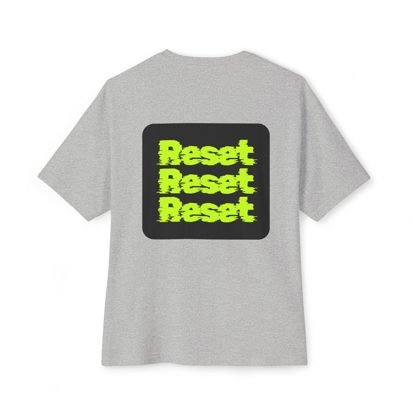 100% Reset Speedrunner T-Shirt | Gamer Unisex Oversized Boxy Tee, Graphic T-Shirt, Streetwear Tee, Gift for Him/Her