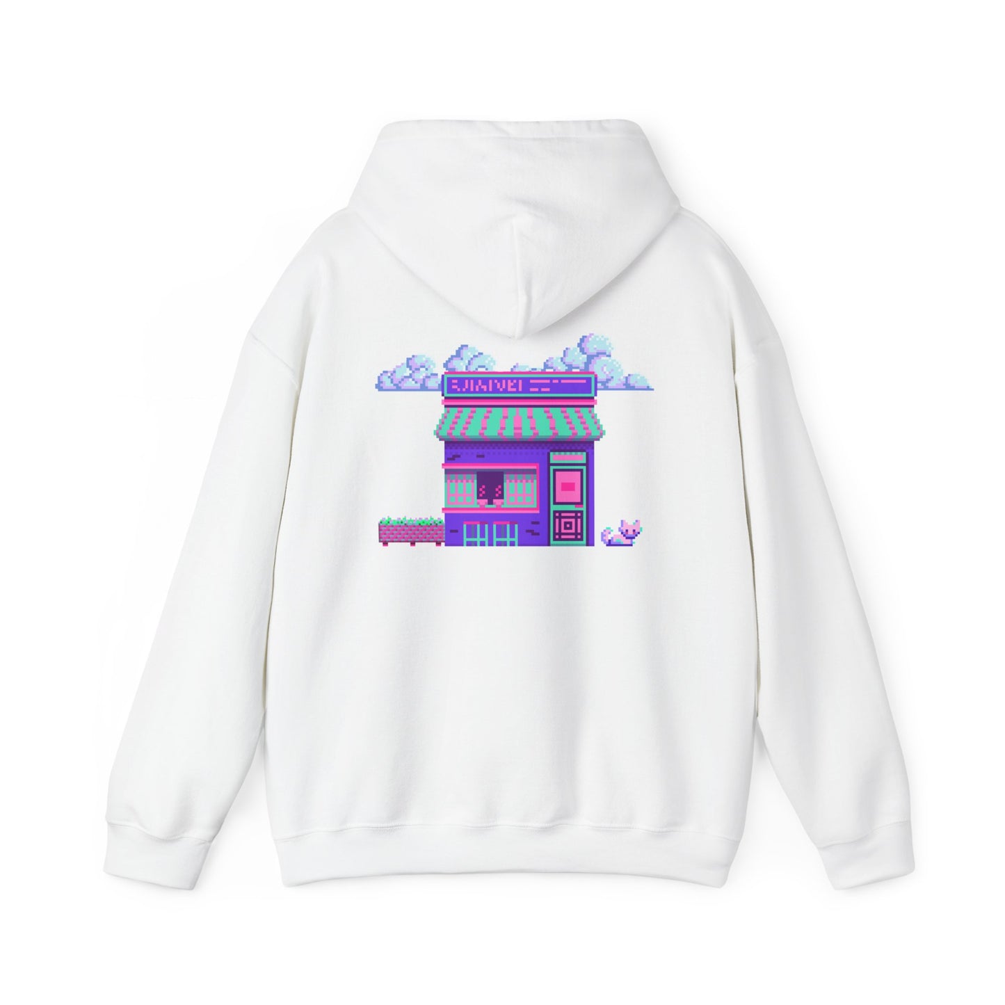 Vibrant Pixel Hoodie: Cozy Unisex Sweatshirt for Casual Styles, Perfect for Gifting, Everyday Comfort, Unique Streetwear, Retro Vibe