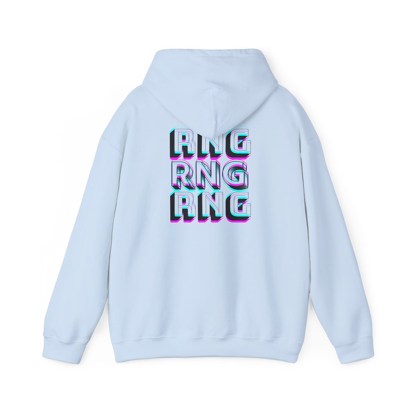RNG Graphic Hoodie, Cozy Sweatshirt, Gamer Fashion, Casual Wear, Unisex Gift, Fall/Winter Style