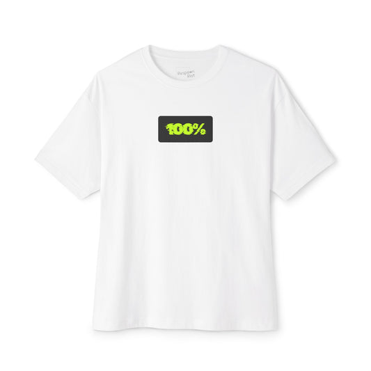 100% Reset Speedrunner T-Shirt | Gamer Unisex Oversized Boxy Tee, Graphic T-Shirt, Streetwear Tee, Gift for Him/Her
