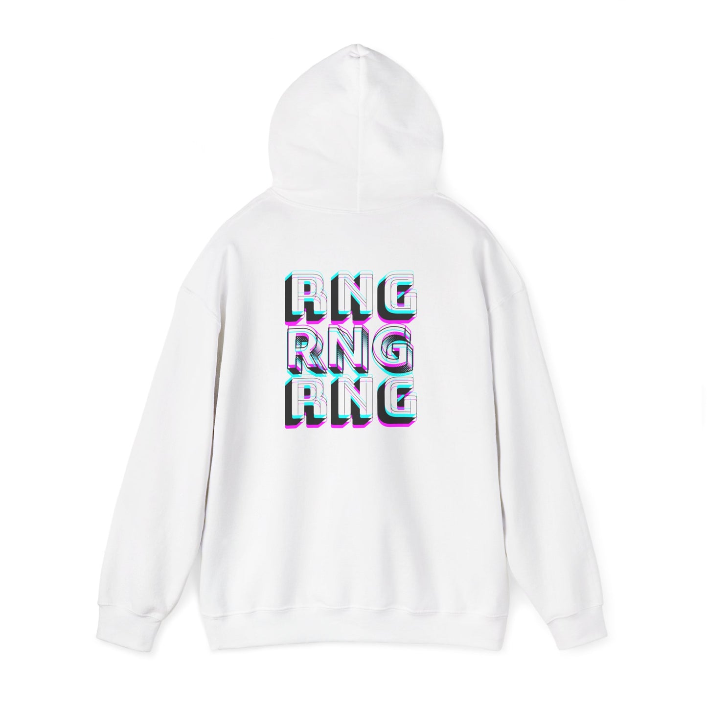 RNG Graphic Hoodie, Cozy Sweatshirt, Gamer Fashion, Casual Wear, Unisex Gift, Fall/Winter Style