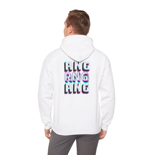 RNG Graphic Hoodie, Cozy Sweatshirt, Gamer Fashion, Casual Wear, Unisex Gift, Fall/Winter Style