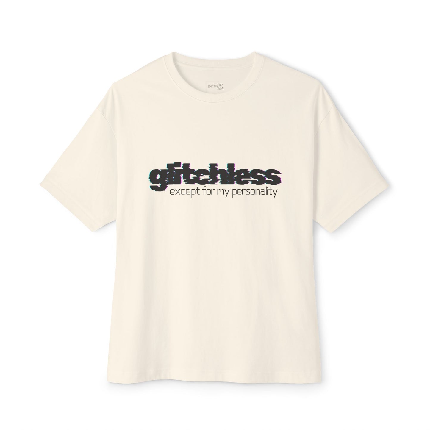 Glitchless Except for My Personality T-Shirt | Speedrunner Gamer Tee